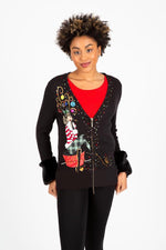 Load image into Gallery viewer, Long Sleeve Cindy Lous Christmas Sweater
