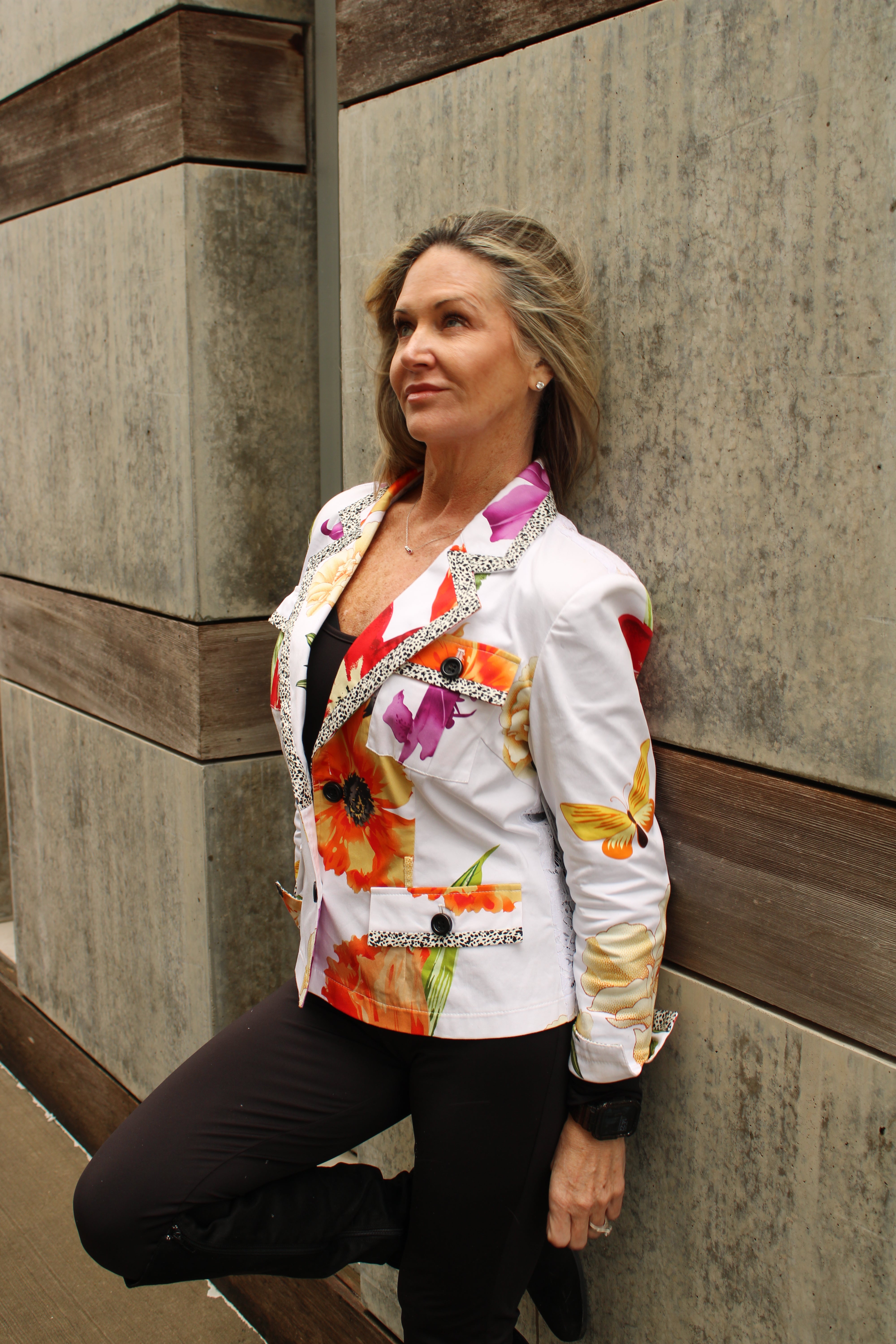 Gabriella's Floral Classic Blazer