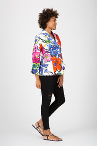 Garden floral burst blazer