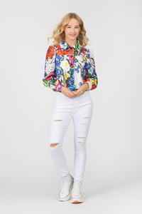 Garden Lace Jean Jacket