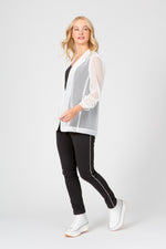 Load image into Gallery viewer, Fun In Mesh Blazer White
