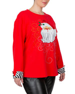 Load image into Gallery viewer, Happy Santa Tee Plus
