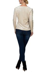 Relaxed Plush Top with Camou Trim