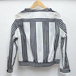 Load image into Gallery viewer, Bold Vertical Stripe Crop Jacket
