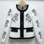 Load image into Gallery viewer, Bonjour Embellished Jacket
