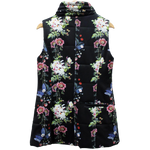 Load image into Gallery viewer, Floral Diamond Trellis Puffer Vest
