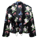 Load image into Gallery viewer, Floral Diamond Trellis Utility Jacket
