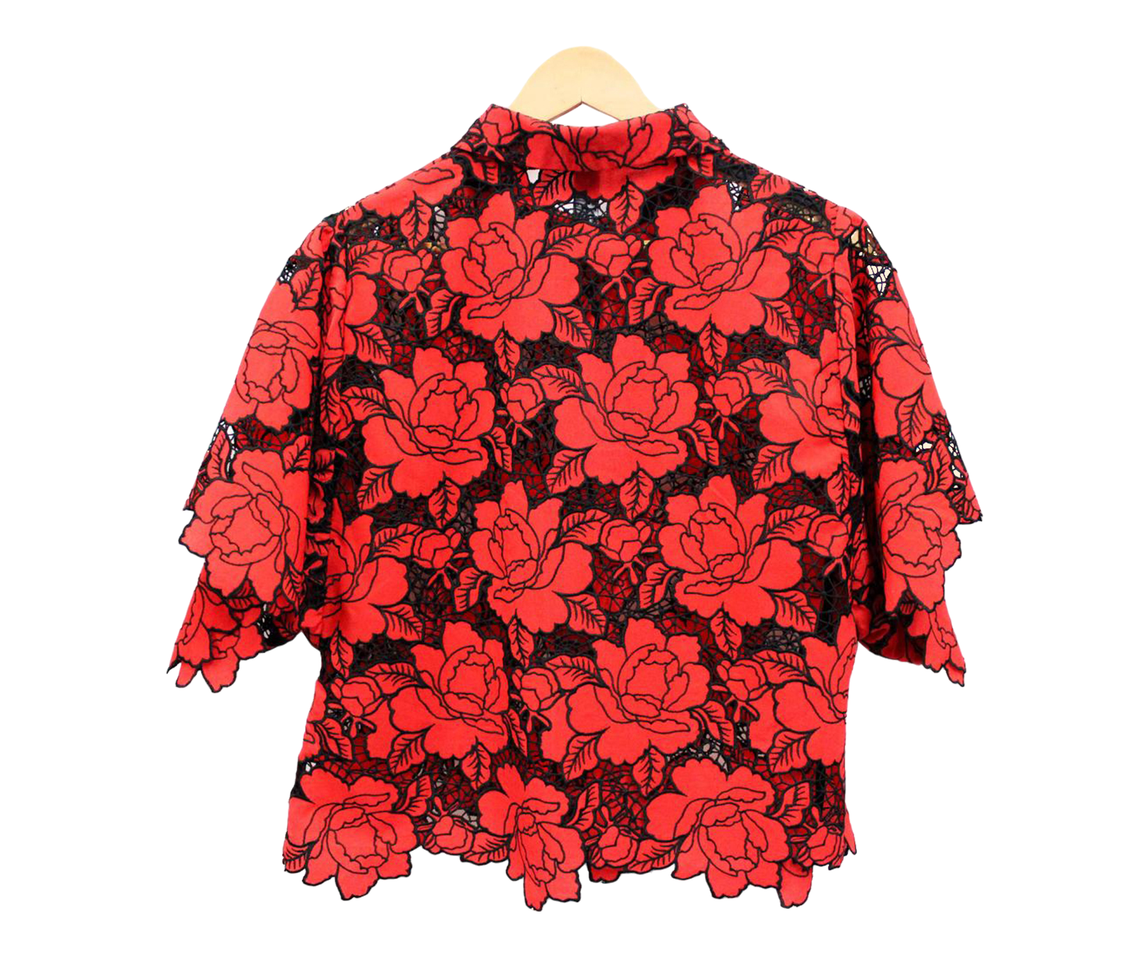 Lazer Garden Shirt Red / Black