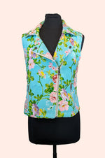 Load image into Gallery viewer, Palm Springs Floral Sequin Vest
