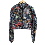 Load image into Gallery viewer, Petals of Color Cropped &amp; Sporty  Jacket
