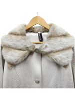 Load image into Gallery viewer, Platinum Cobra Luxe City Jacket w Fur Collar
