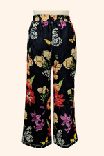 Load image into Gallery viewer, Textured Windowpane Wide Leg Pant
