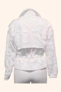 Sculpted Soutache Utility Jacket