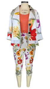 Gabriella's Floral Swing Jacket