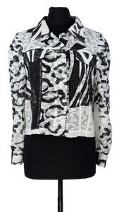 Modern Black & White Jacket