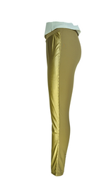 Load image into Gallery viewer, Studded Soft and Sassy Leggings Gold &amp; Gold Studs
