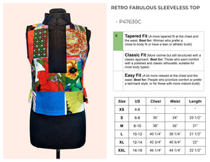 RETRO Fabulous Sleeveless Top