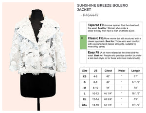 Sunshine Breeze Bolero Jacket