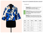 Load image into Gallery viewer, Field of Flowers Bolero Jacket
