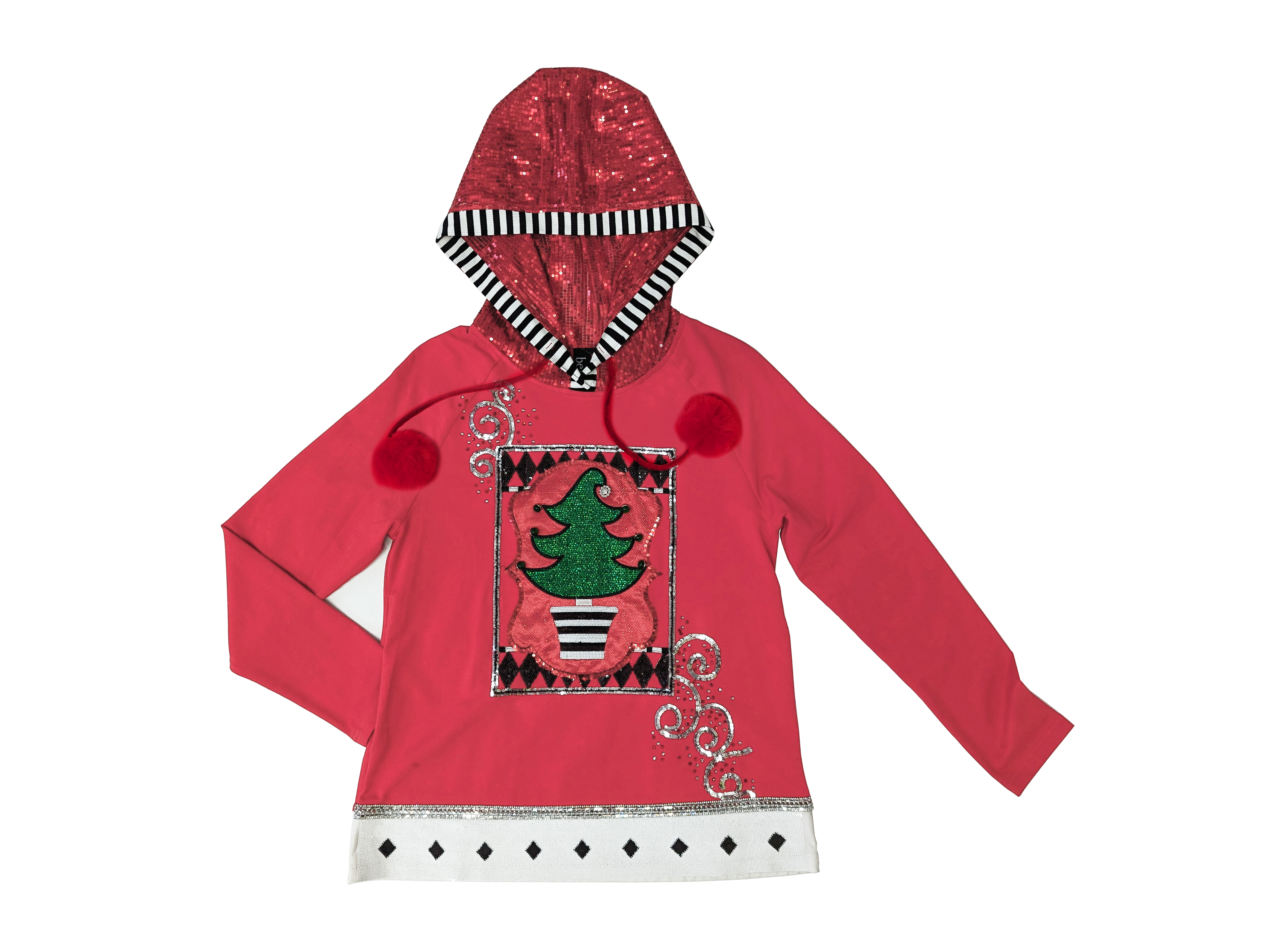 Polka Dot Tree Fun Sweater