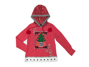 Polka Dot Tree Fun Sweater