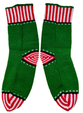 Load image into Gallery viewer, Whoopi Broken Cookie Socks | Soft &amp; Warm | Cozy Knit Socks for Christmas (Unisex)
